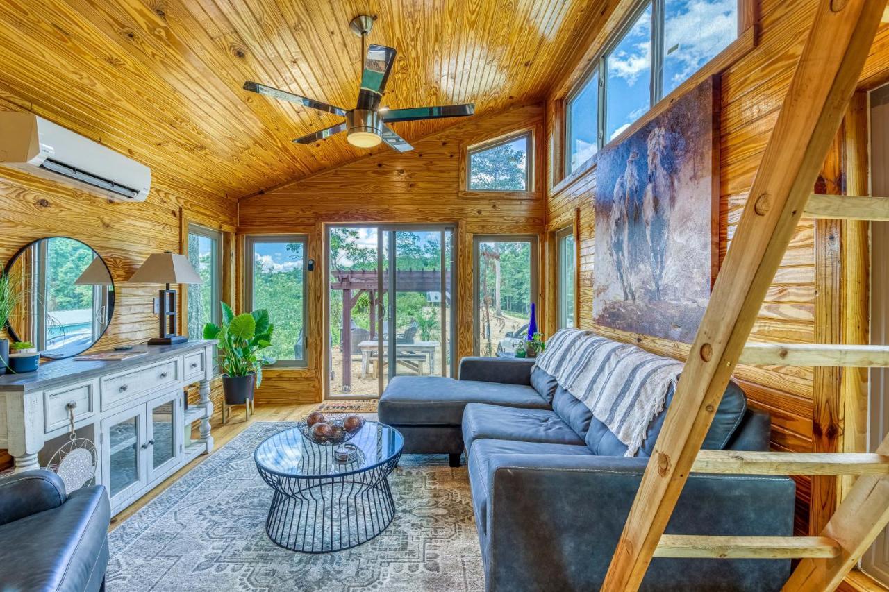 The Gemini-A Dreamy, Waterfront Tiny Cabin Rogersville Zewnętrze zdjęcie